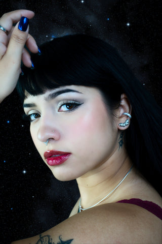 Reion Zirconia Stud Earrings