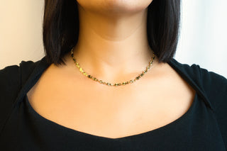Sidereal Chain Collar Necklace