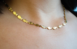 Sidereal Chain Collar Necklace