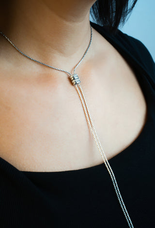 Gravitate Lariat Adjustable Necklace