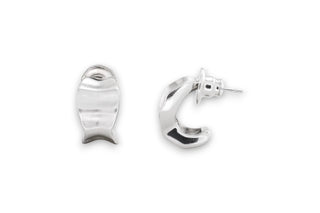 Infinite Ripple Stud Earrings
