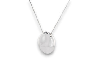 Singularity Oval Pendant Necklace - Big
