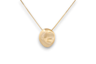 Singularity Oval Pendant Necklace - Small